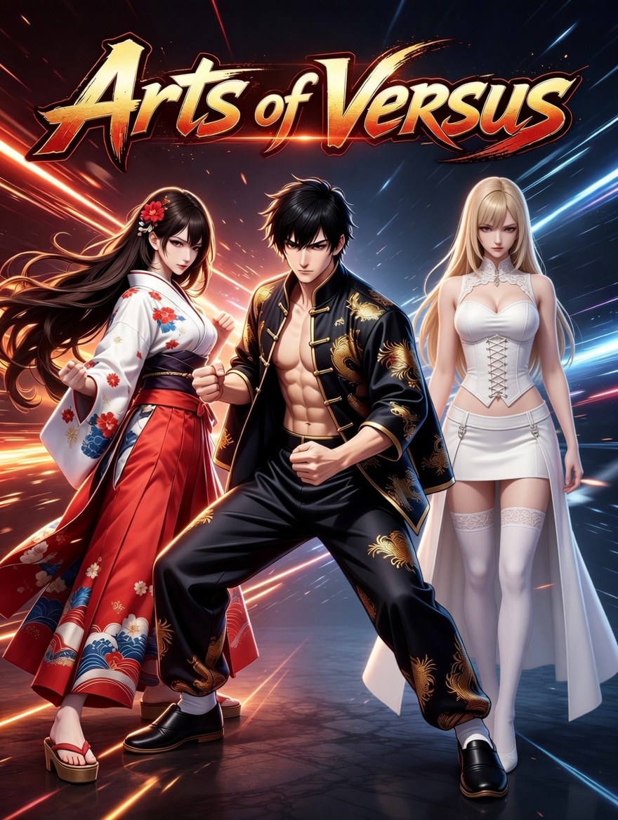 Arts of Versus character lineup