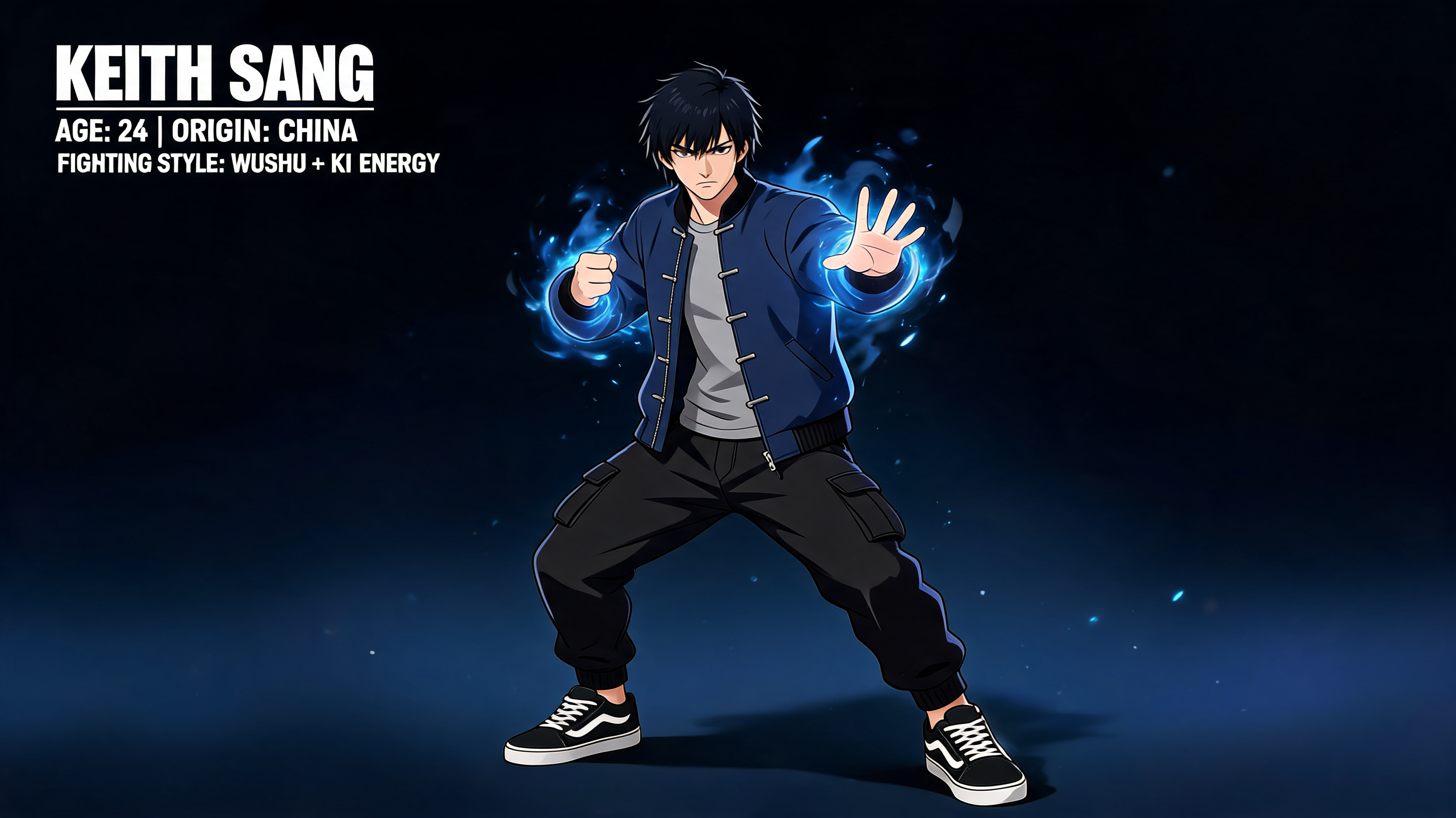 Character art — Keith Sang