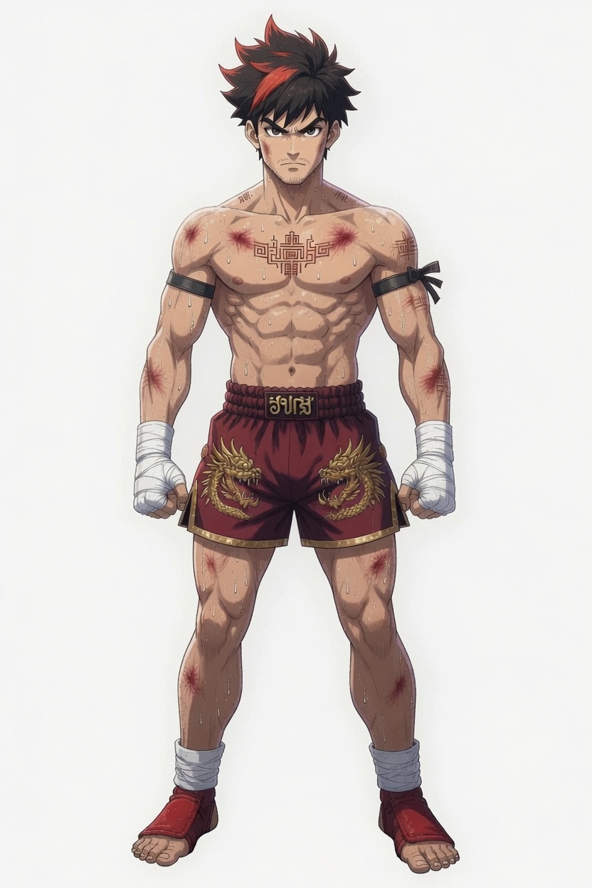 Concept fighter — muay thai contender